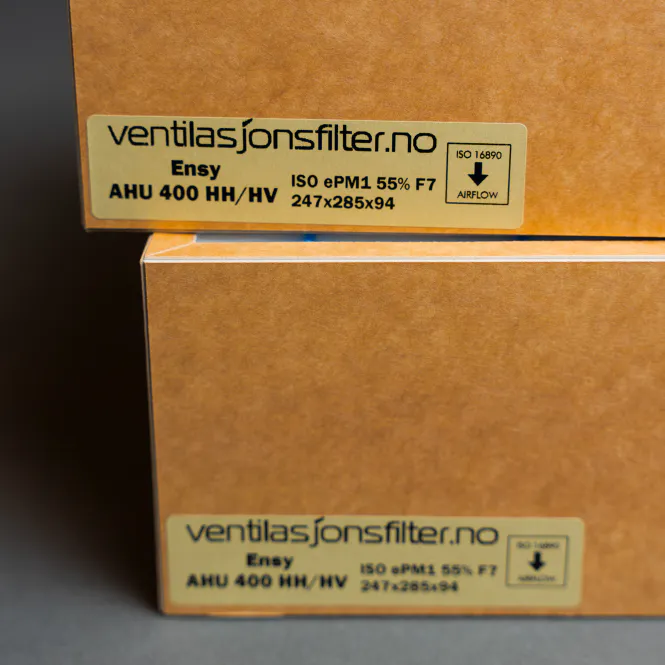 Hovedbilde Ensy AHU 400 himling filtersett