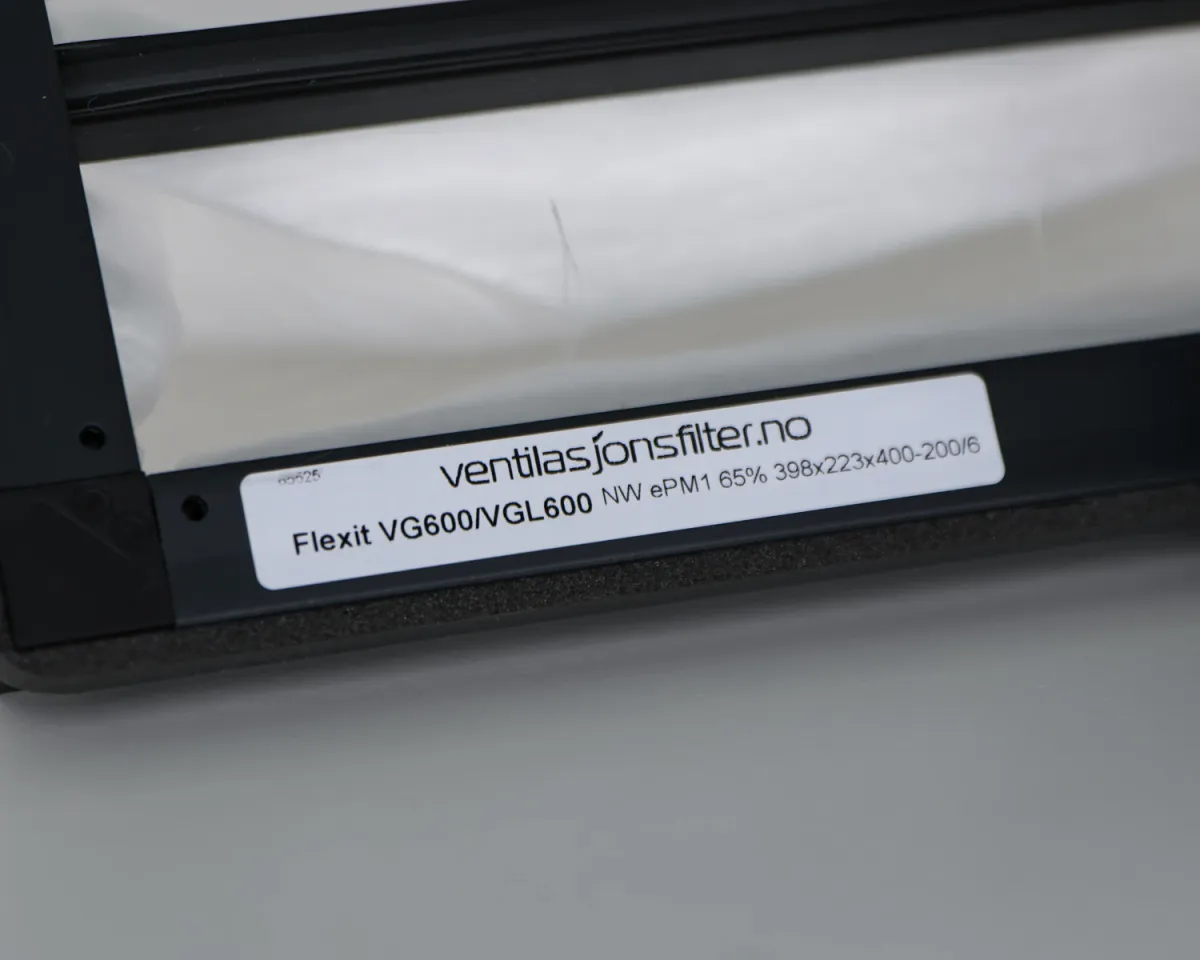 FLEXIT VG 600 FILTERSETT