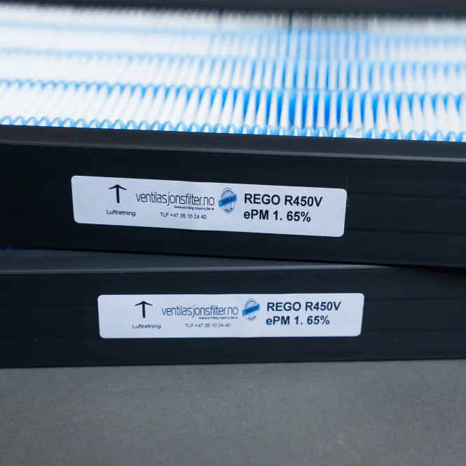 Hovedbilde Rego R450V filtersett